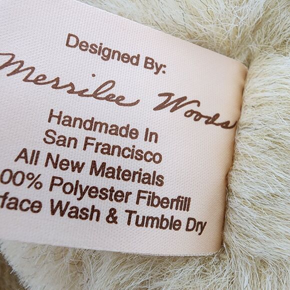 Merrilee Woods Classic Teddy Bear Plush 18" Light Brown Stuffed By Me Animal Toy - Picture 8 of 9